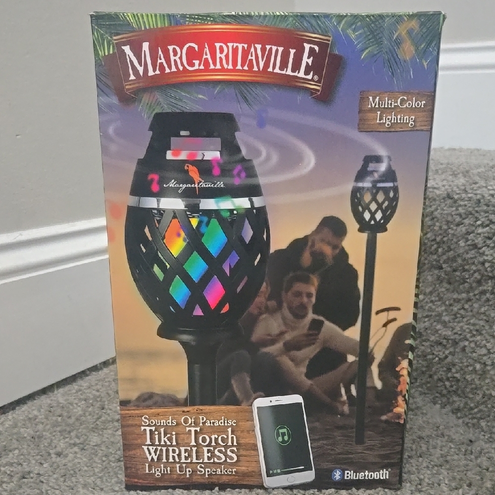 Margaritaville Tiki Torch Wireless Speaker